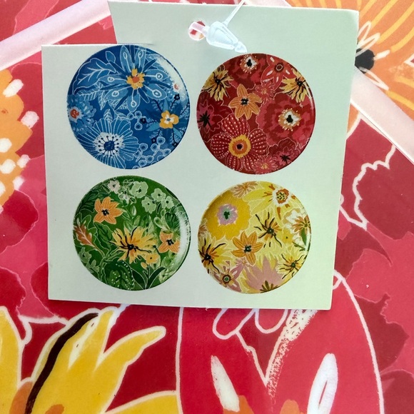 Spring Floral Plates- 8 Count - Picture 4 of 4